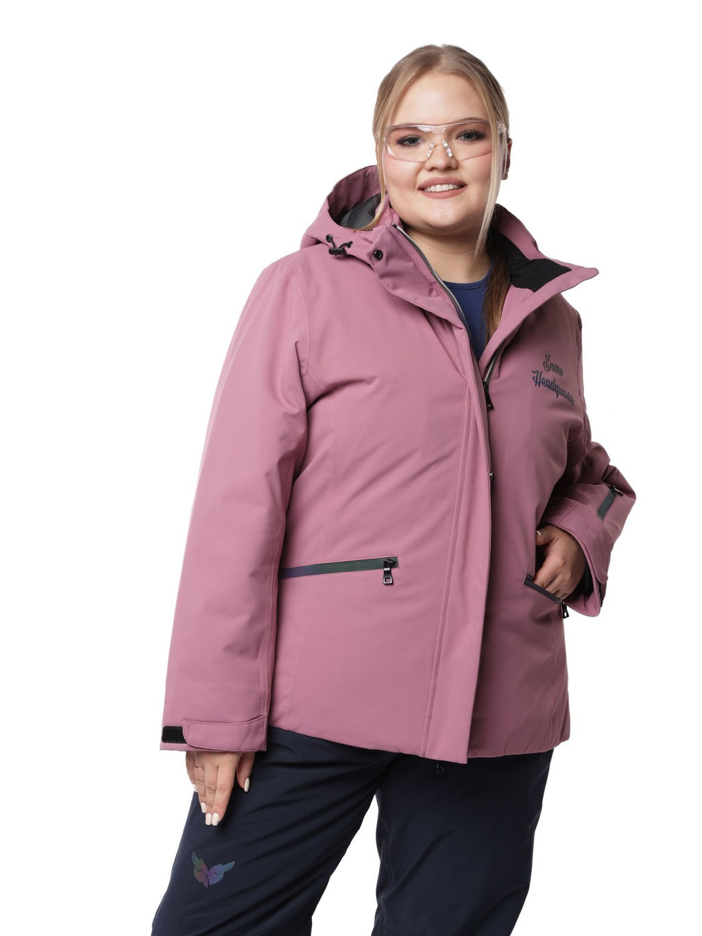 Костюм VKB-0218 Сиреневый - Snow headquarter фото 14