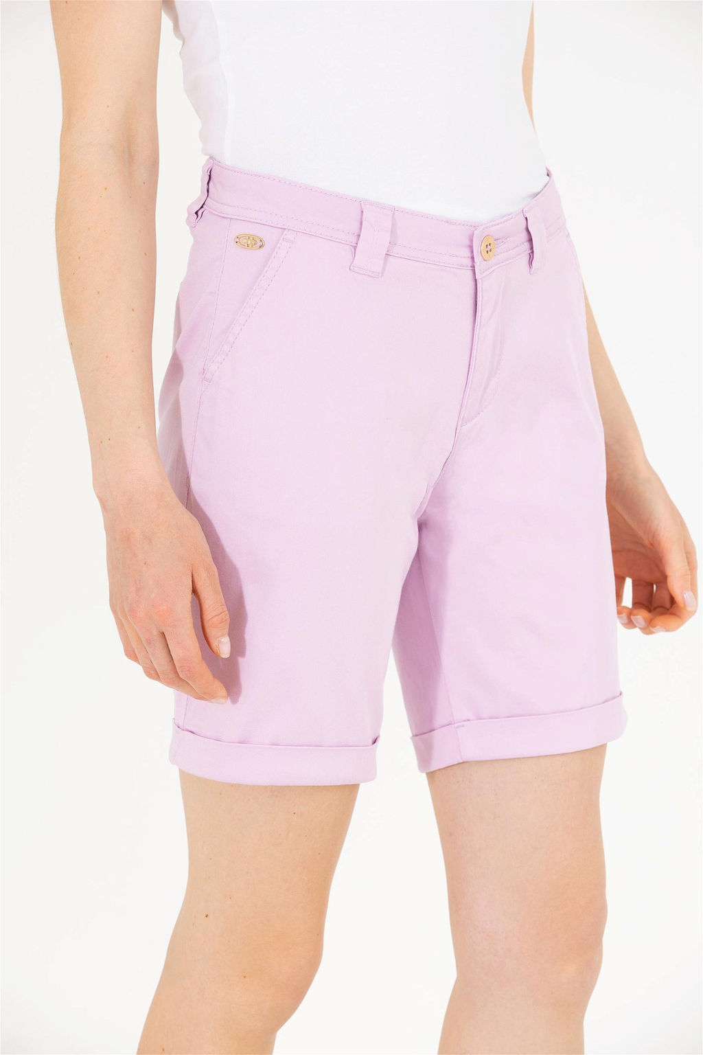 U. S. Polo Assn Женская Magnolia Woven Bermuda Capri Неожиданная скидка в корзине - U.s. polo assn фото 5