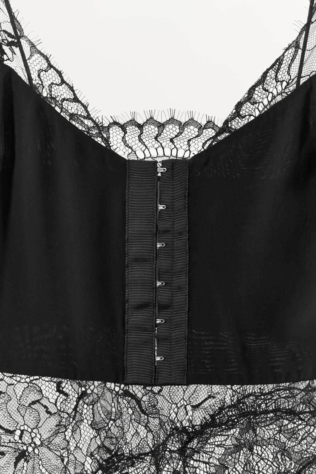 TOP COMBINADO TIRANTES ENCAJE / Negro - Zara фото 7