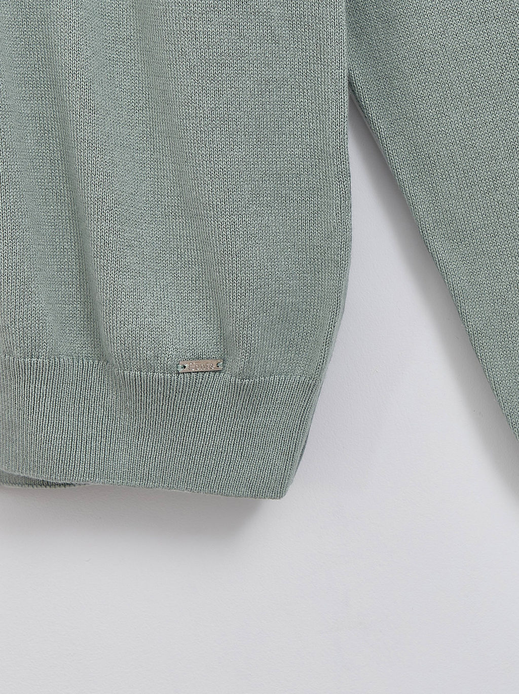 CONTE Джемпер из пряжи с хлопком и модалом LDK 139 smoke green