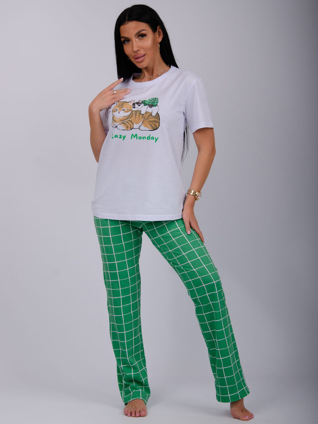 Пижама Лизи 2 брюки, трикотаж