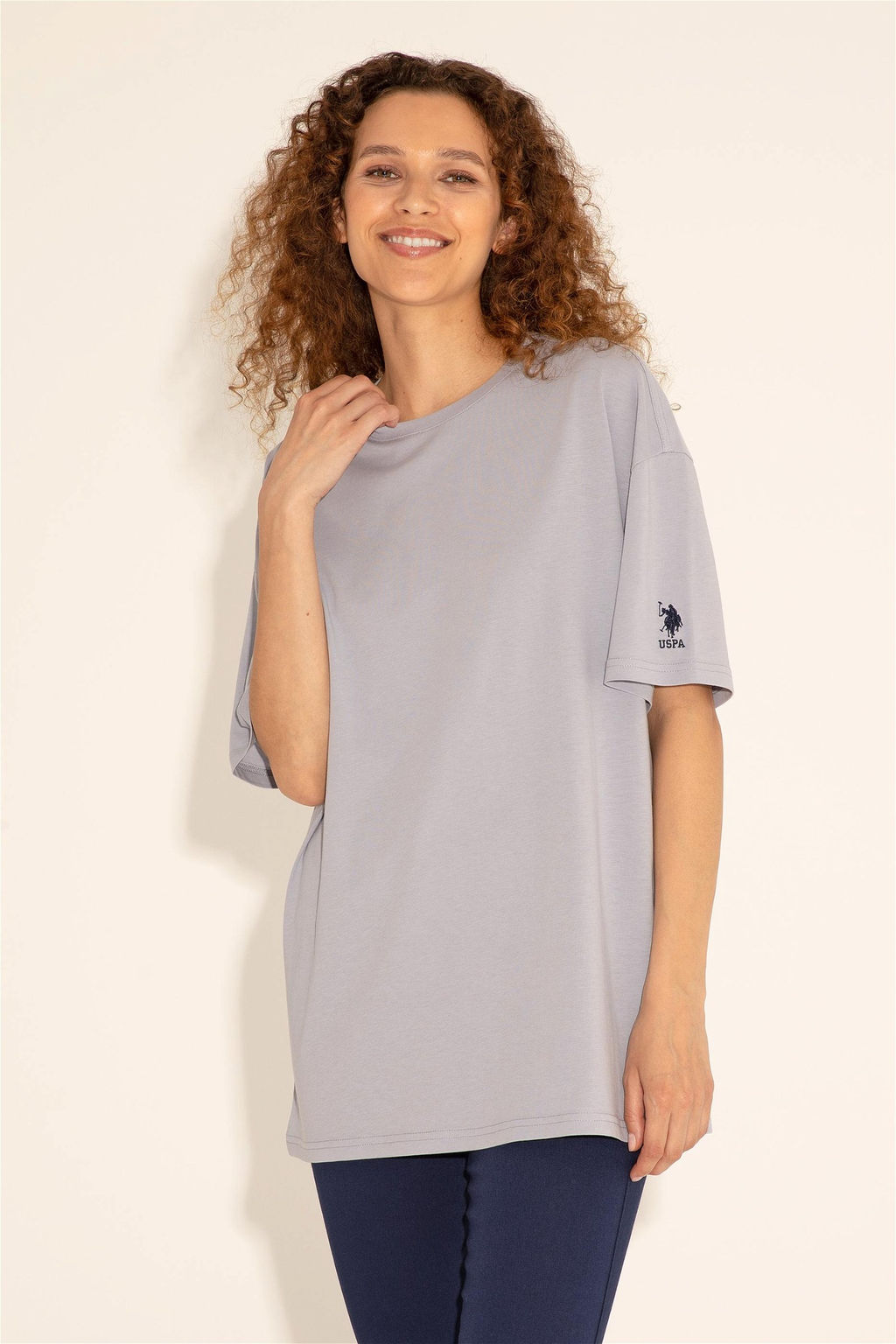 Мужская серая футболка - U.s. polo assn фото 10