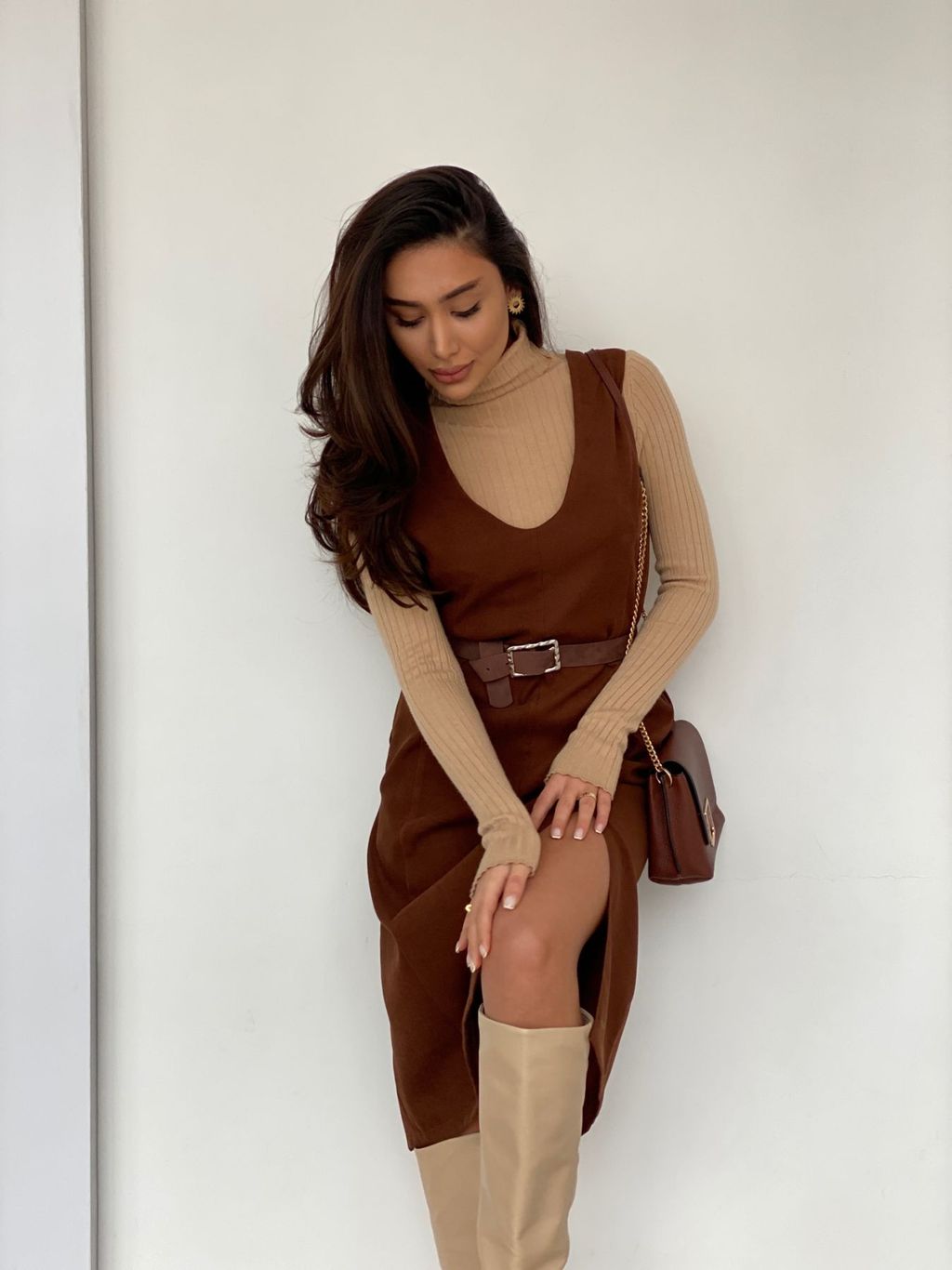 Сарафан базовый с разрезом - Martichelli фото 10