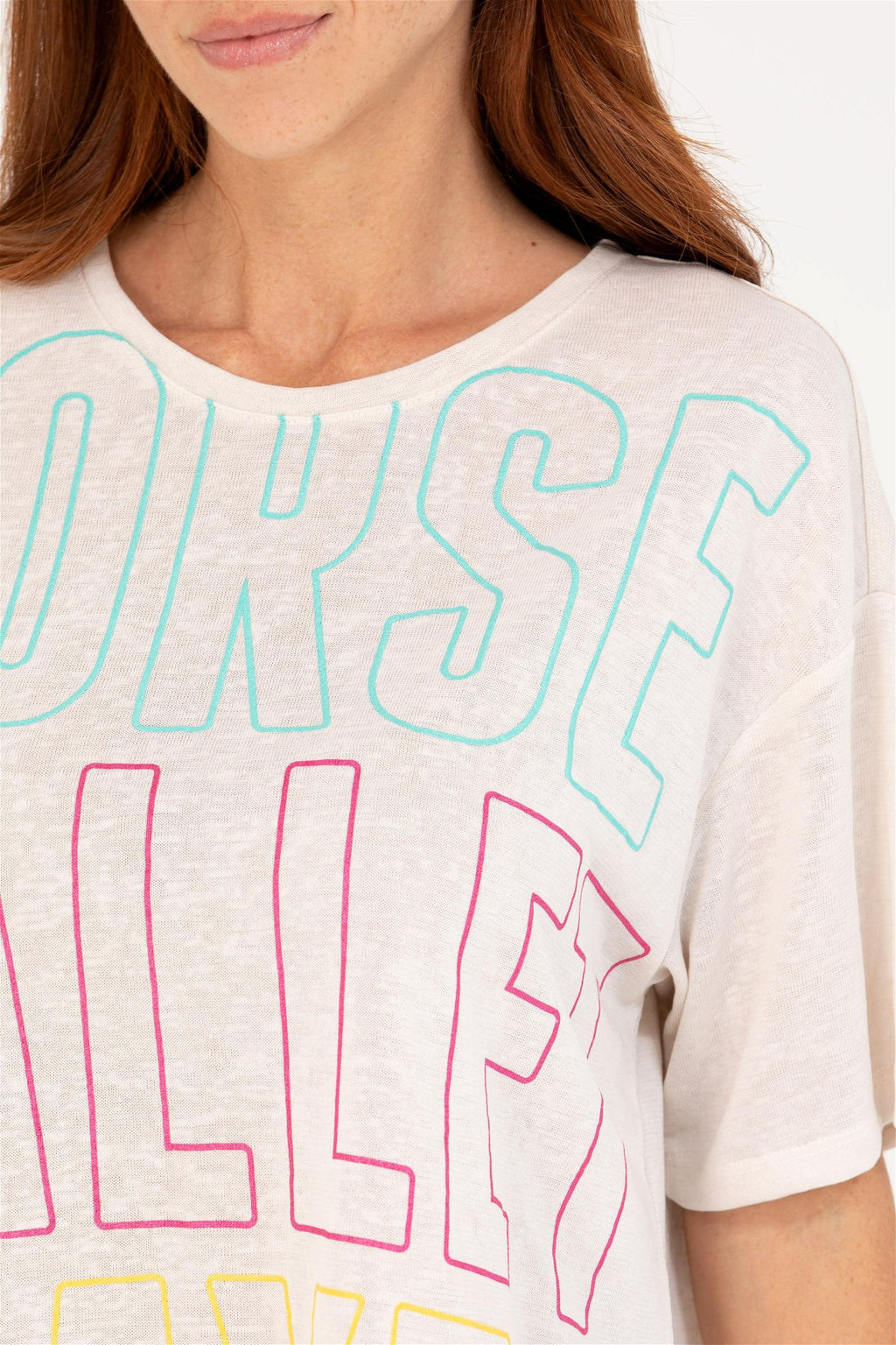 Женская кремовая футболка - U.s. polo assn фото 14