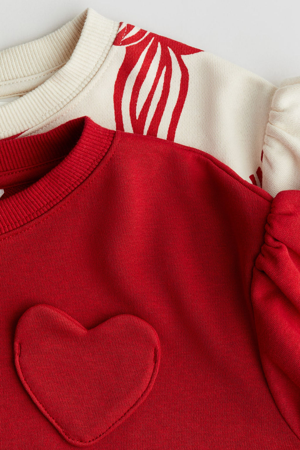 Pack de 2 sudaderas con mangas abullonadas - H&m фото 2