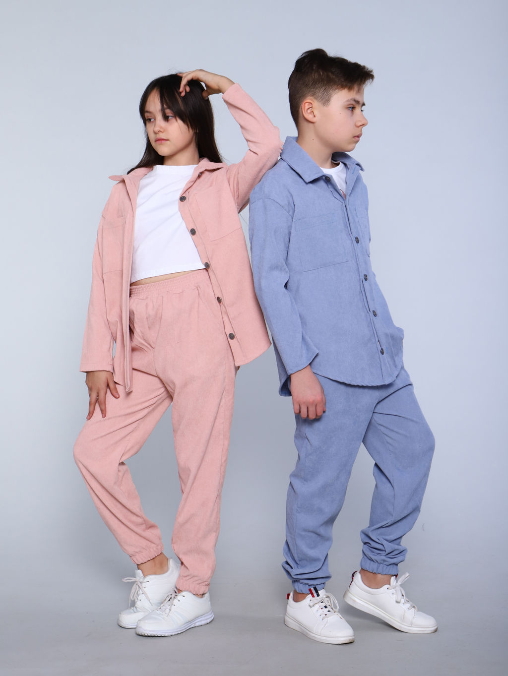 Костюм для девочки мальчика Вельвет Ладошки  фото 2