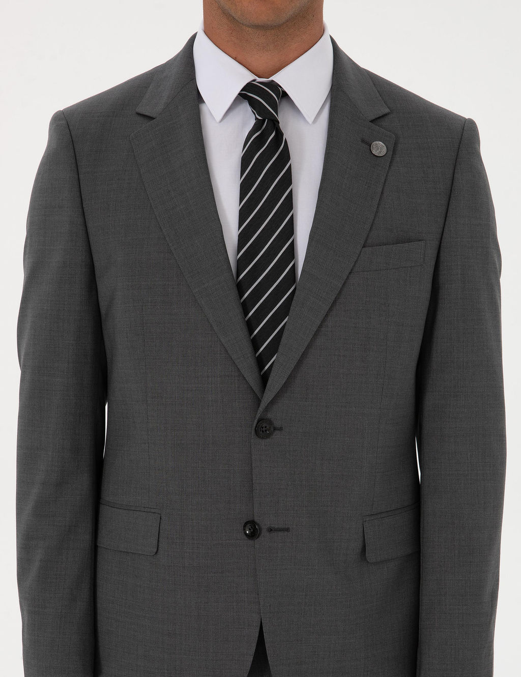 F_me Slim Fit %100 Y_n Tak_m Elbise