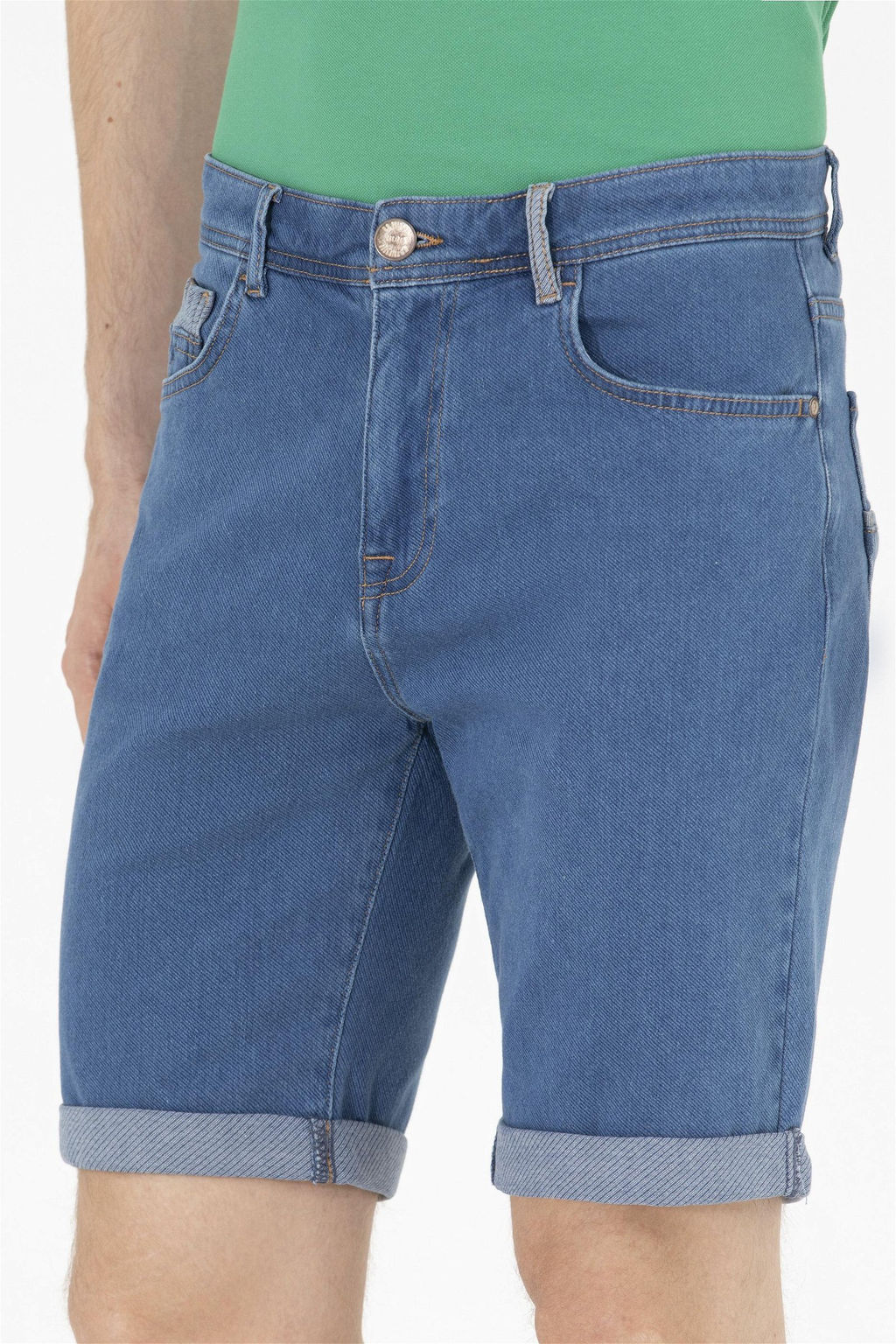 U. S. Polo Assn Мужские синие джинсовые шорты - U.s. polo assn фото 13