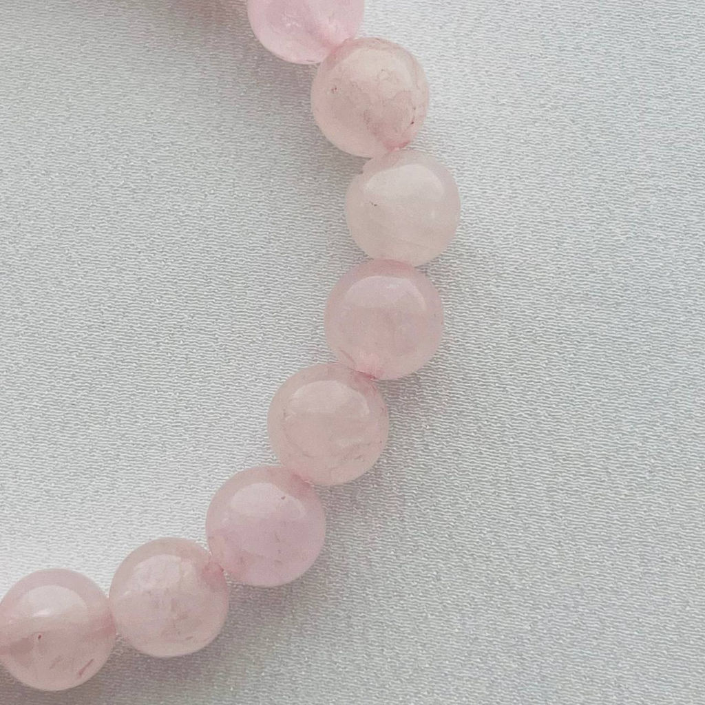 Браслет из Розового кварца 18 см