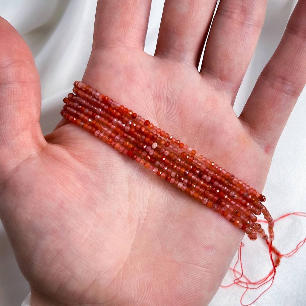 Бусины для украшений из Агата огранка