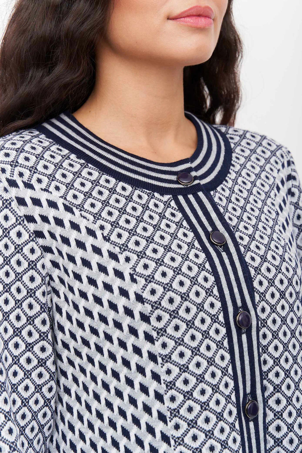 ЗЛАТА Жакет М 3156/синий