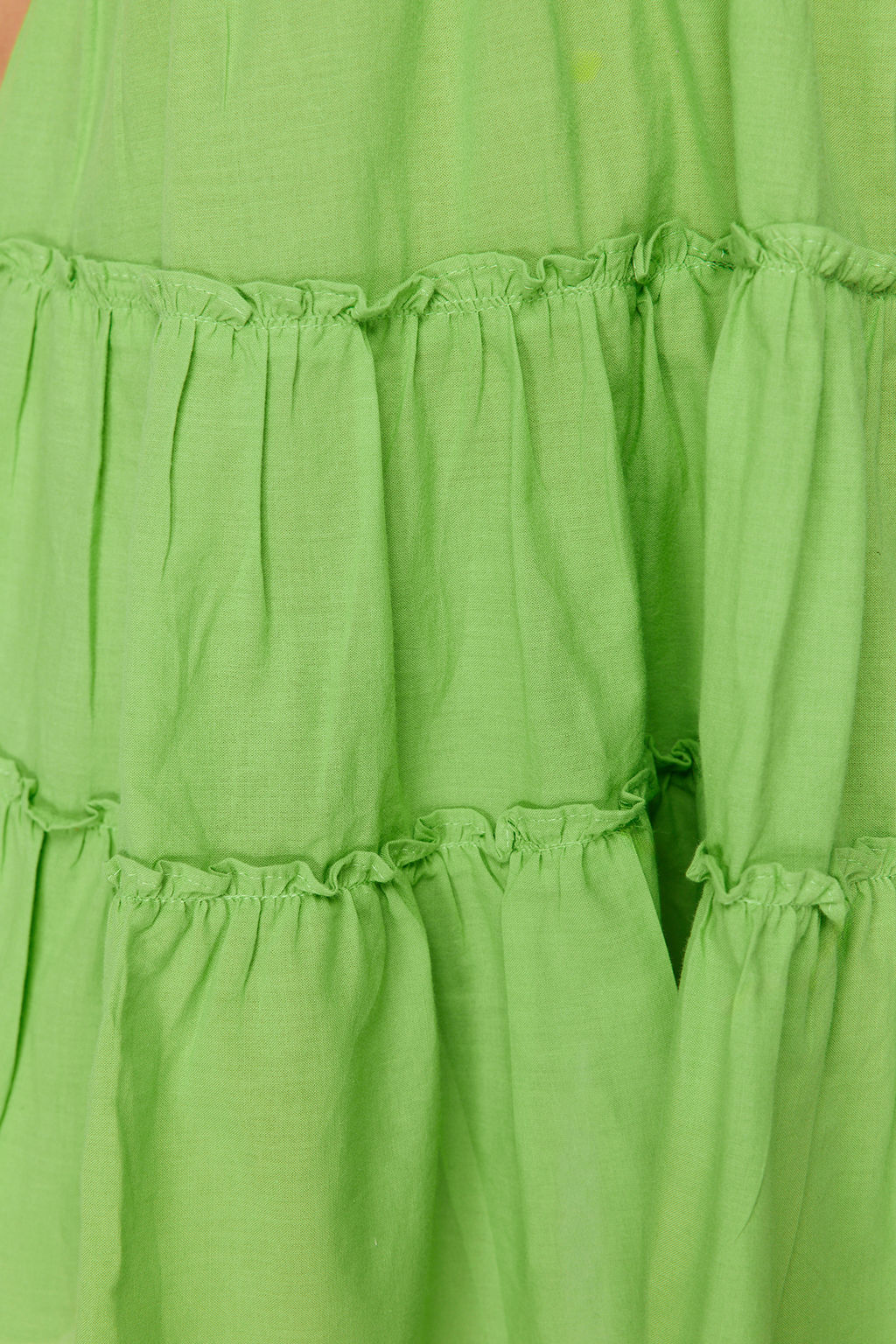 TRENDYOLMILLA Siyah Mini Dokuma %100 Pamuklu Plaj Elbisesi TBESS24EL00069  фото 4