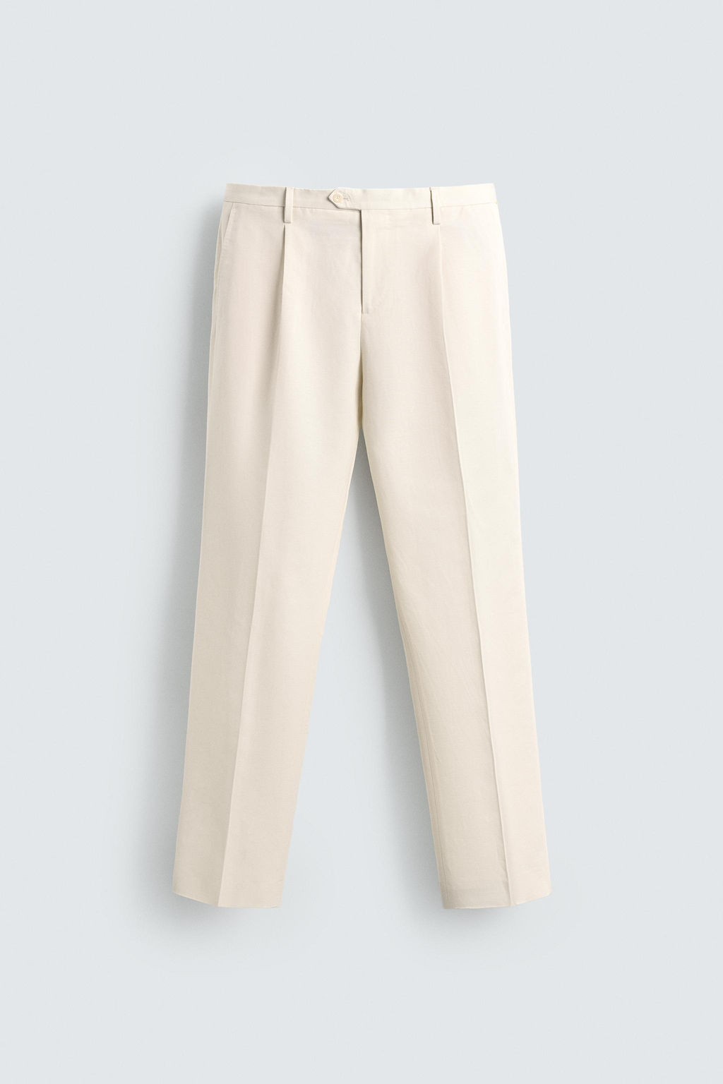 REGULAR FIT PLEATED TROUSERS - Zara фото 7