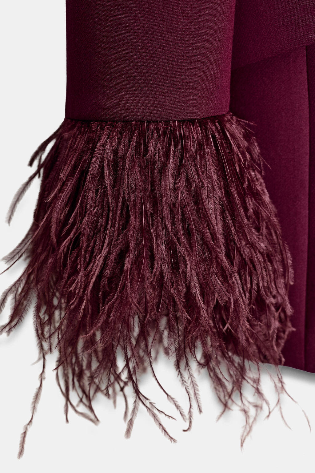 FEATHER CUFF BLAZER - Zara фото 9