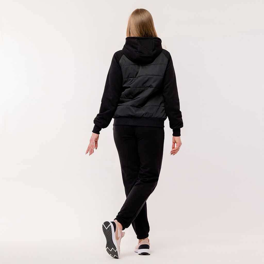 RODOS Спортивный костюм женский демисезон М-276 Чёрный