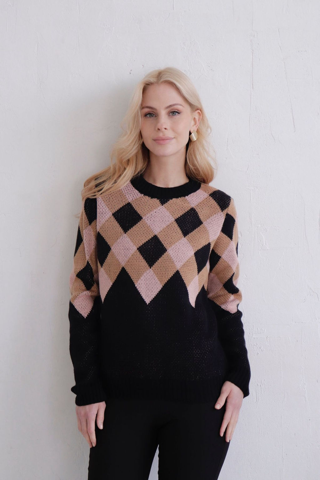 11491 Джемпер с ромбами - Martichelli фото 4