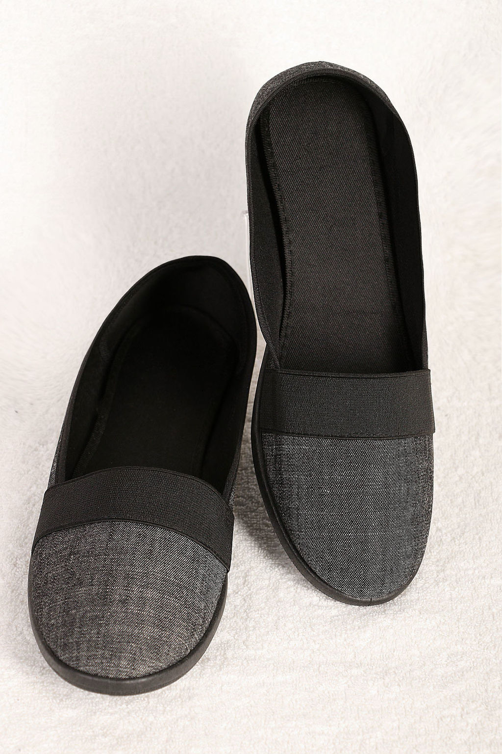 Слипоны темно-серые