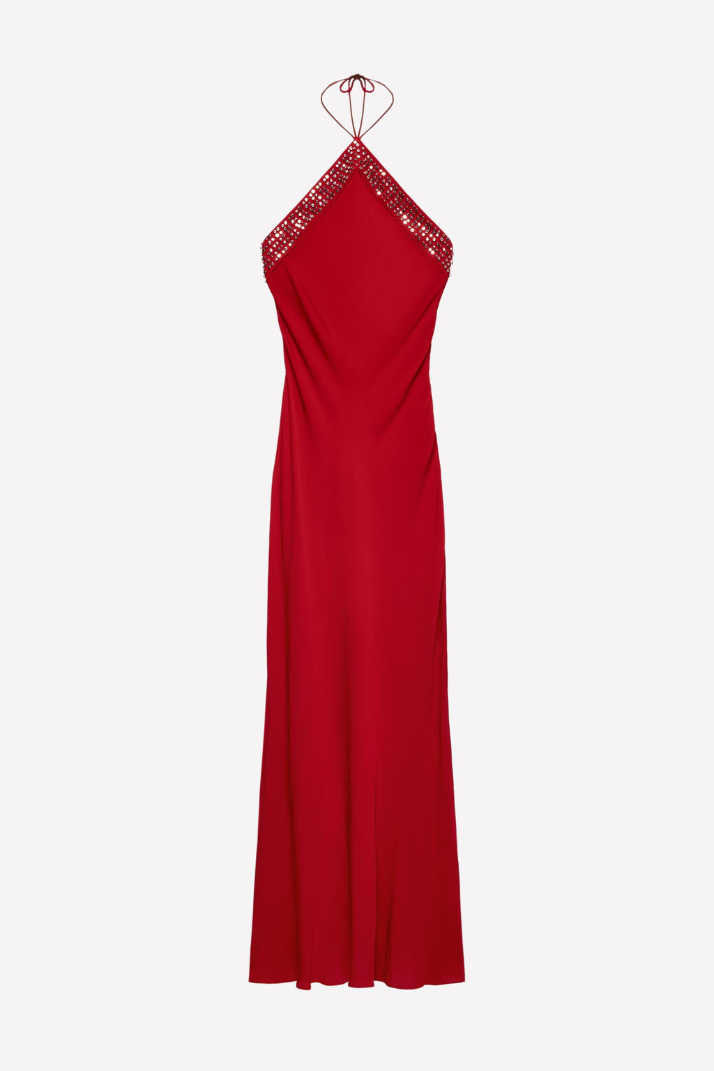 STUDDED SATIN DRESS LUDOVIC DE SAINT SERNIN x ZARA фото 4