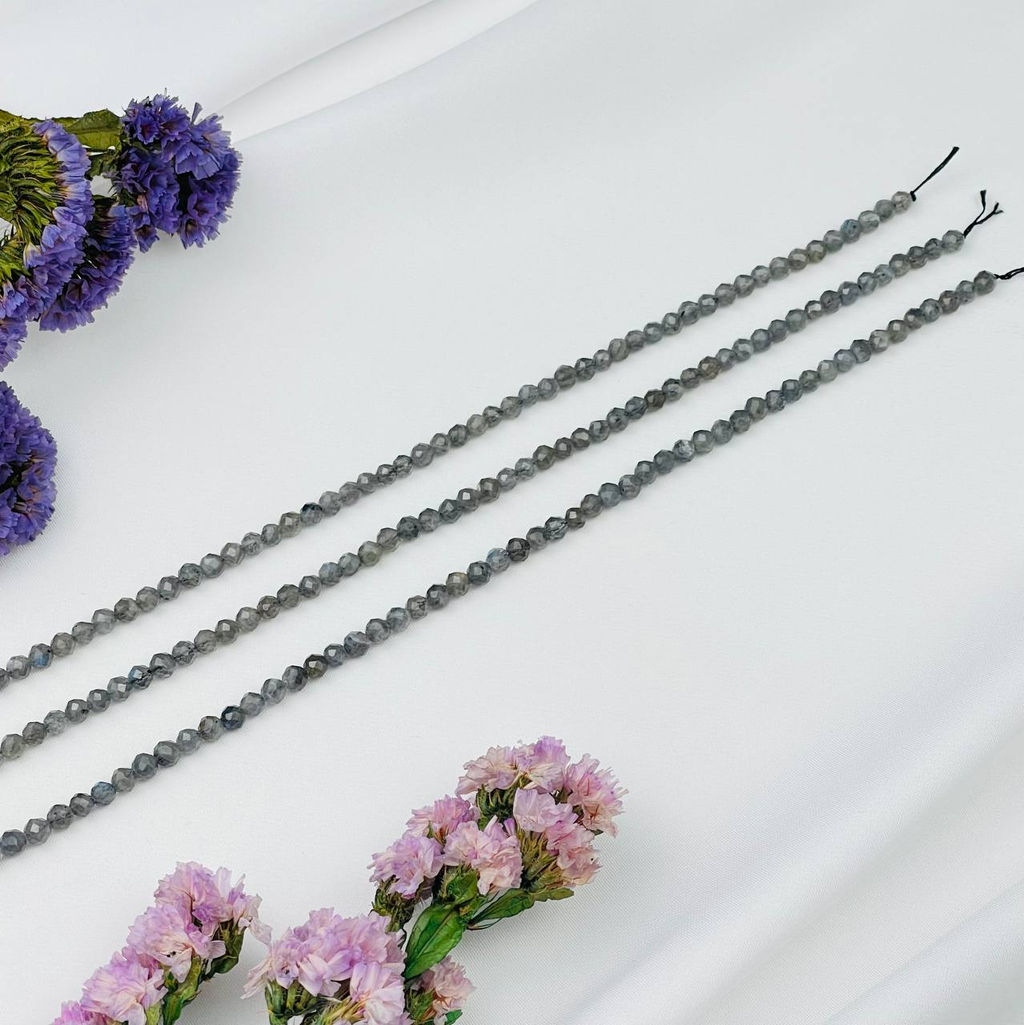 Бусины для украшений из Лабрадора 39 см