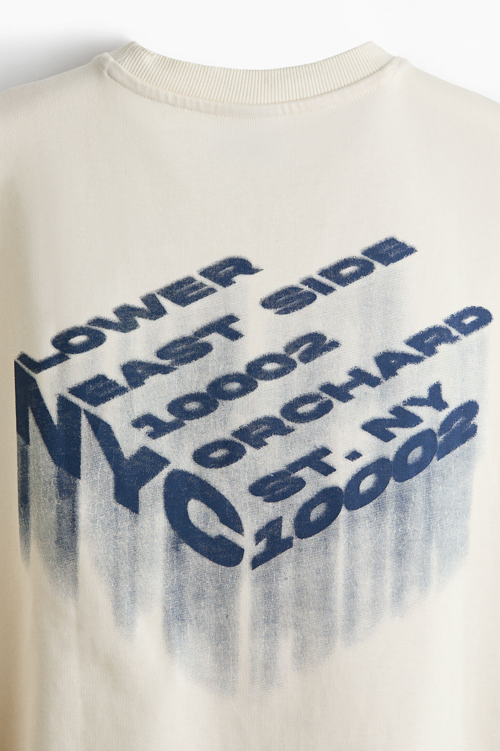 Camiseta estampada de punto Oversized Fit - H&m фото 4
