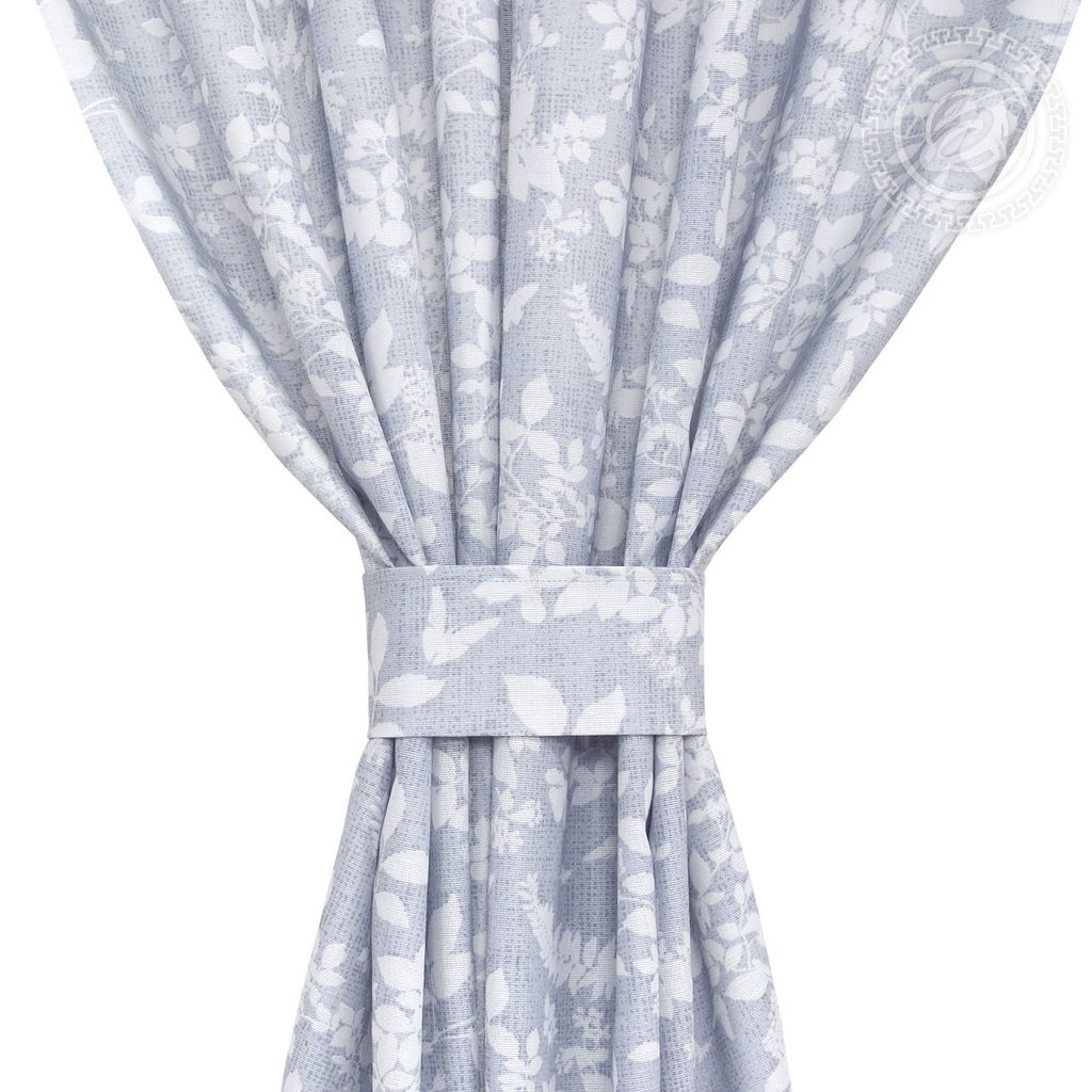 Шторы для кухни с подхватом Анис 145*180/Шторы: 2 шт.- 145*180, подхваты: 2 шт. Шторы "АРТ ДИЗАЙН" для кухни