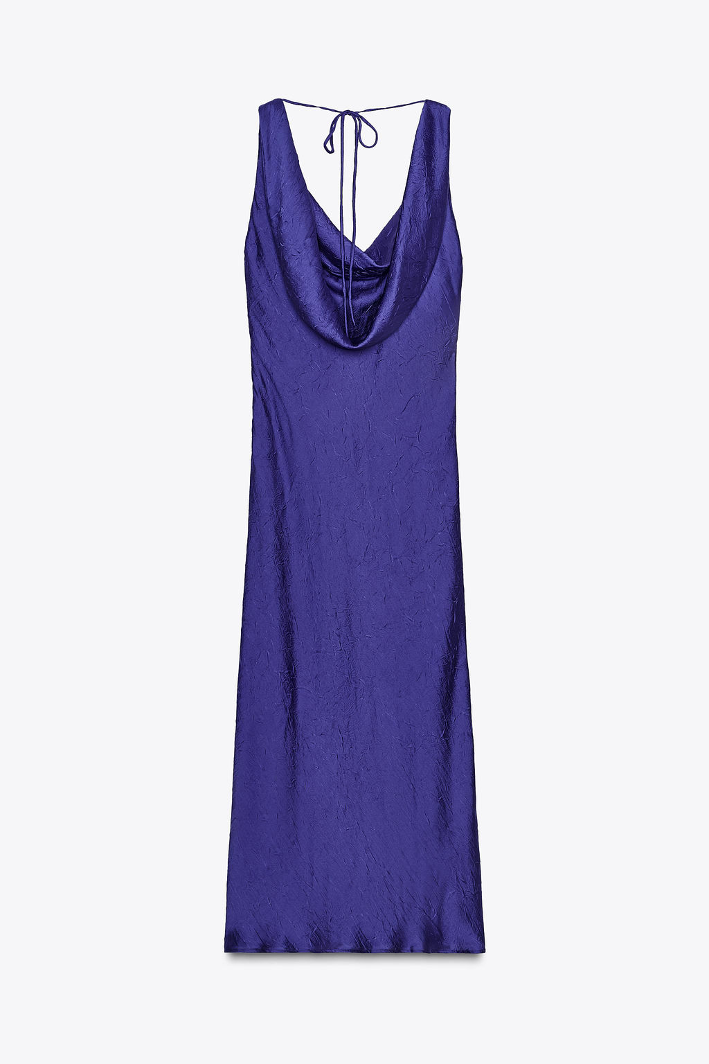 MIDI CAMISOLE DRESS WITH HARDWARE - Zara фото 8