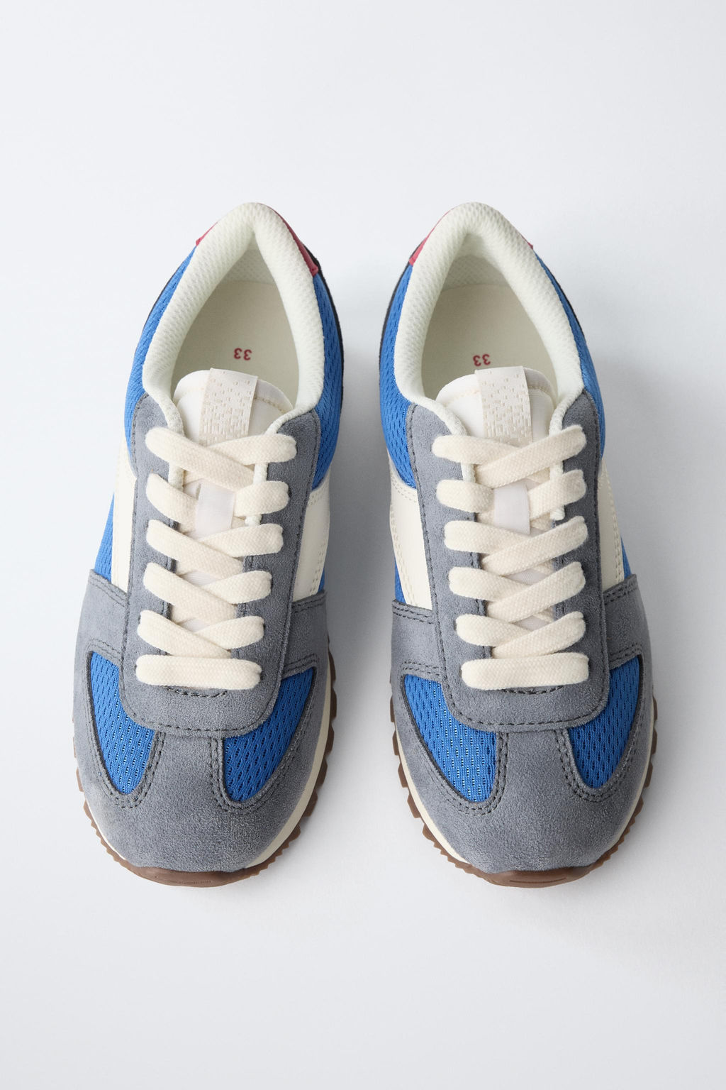 ZAPATILLA DEPORTIVA COMBINADA / Azul