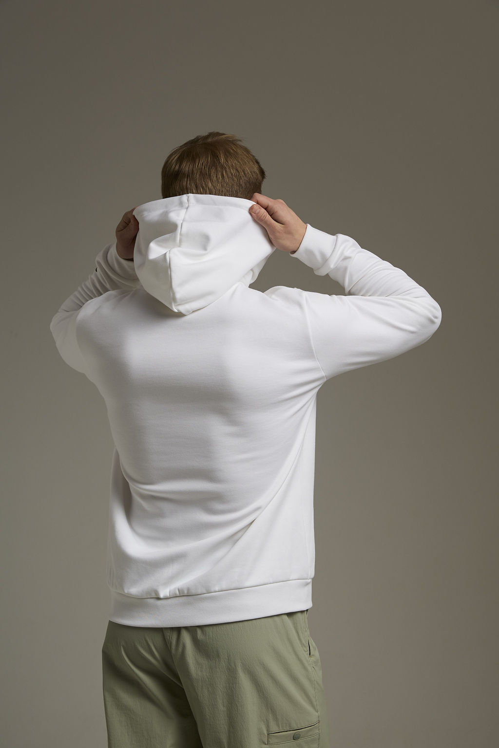 Худи Белый ACROSS THE TIME Sweat Hoodie