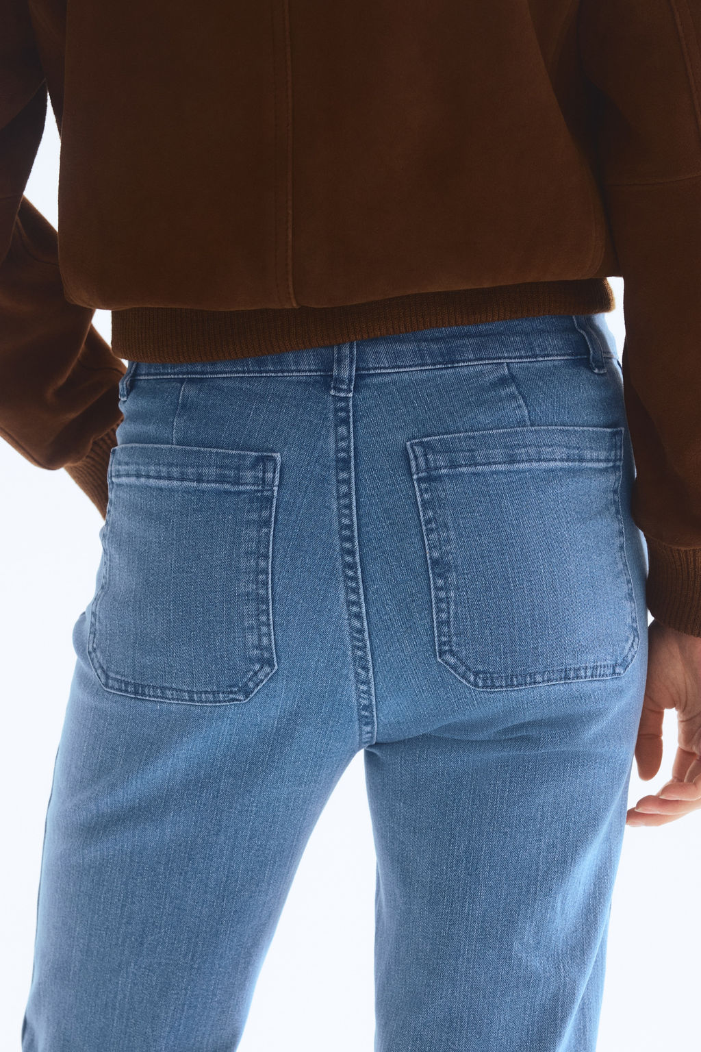 Flared Leg High Waist Jeans - H&m фото 5