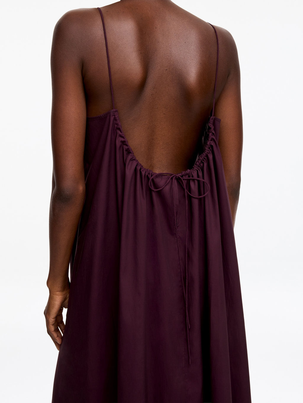 Vestido de playa de algod?n y lyocell