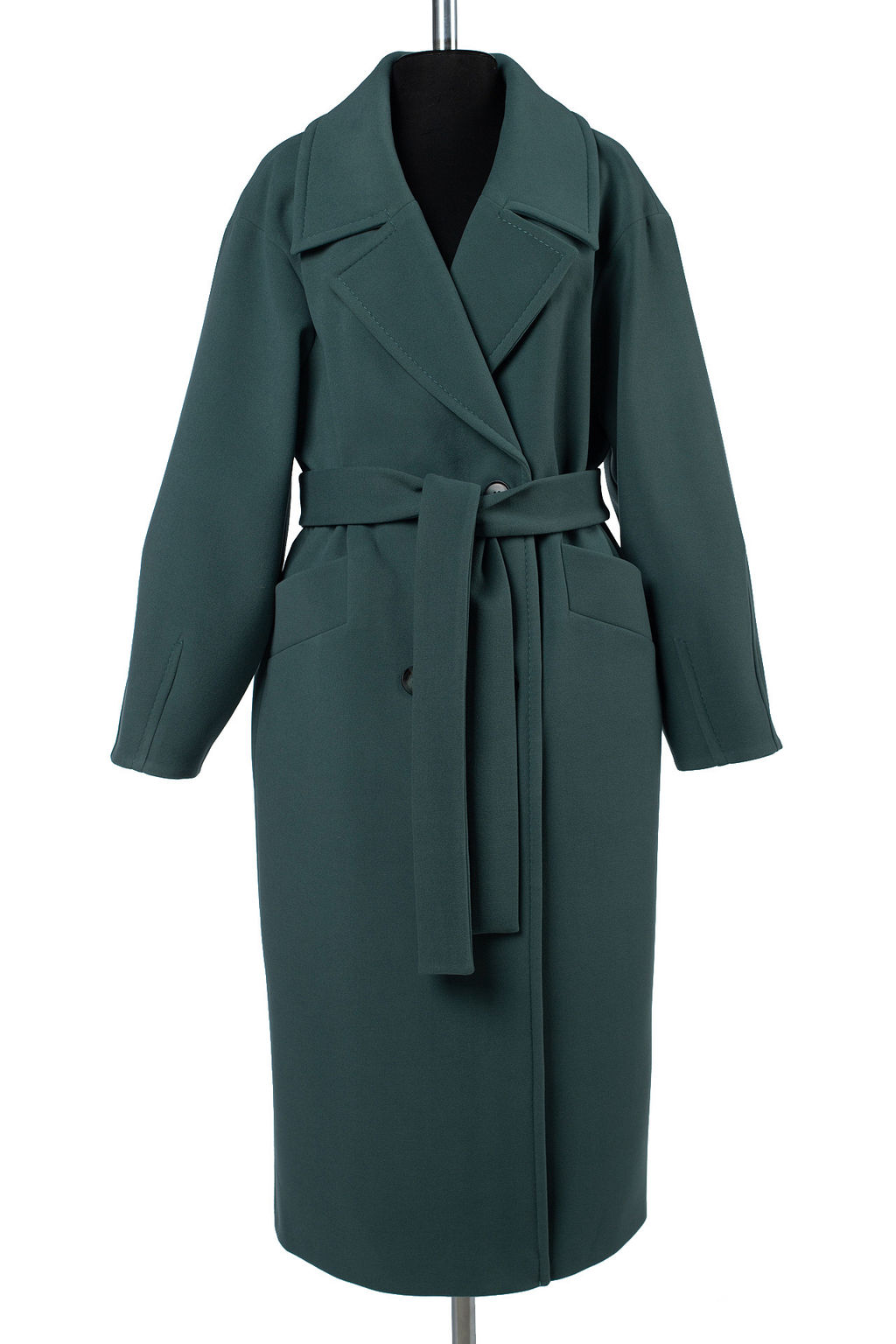 01-12216 Пальто женское демисезонное (пояс) - El podio фото 2