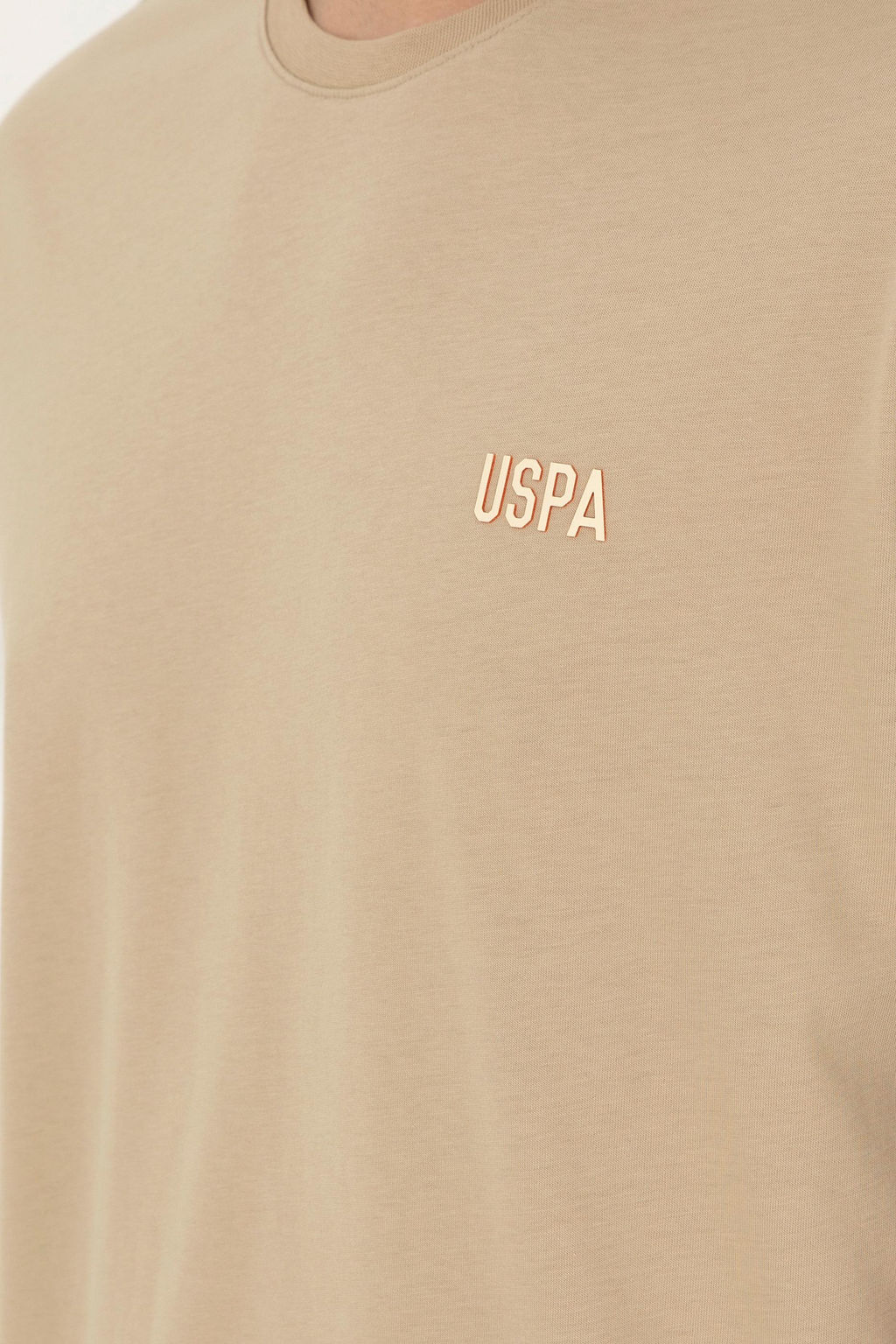 Мужская футболка светло-хаки Неожиданная скидка в корзине - U.s. polo assn фото 7