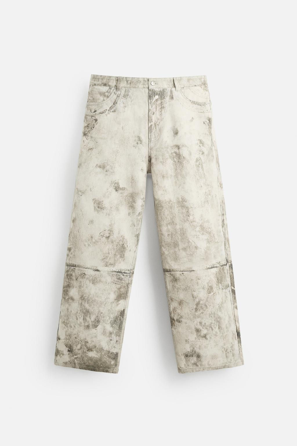 ABSTRACT PRINT TROUSERS - Zara фото 17