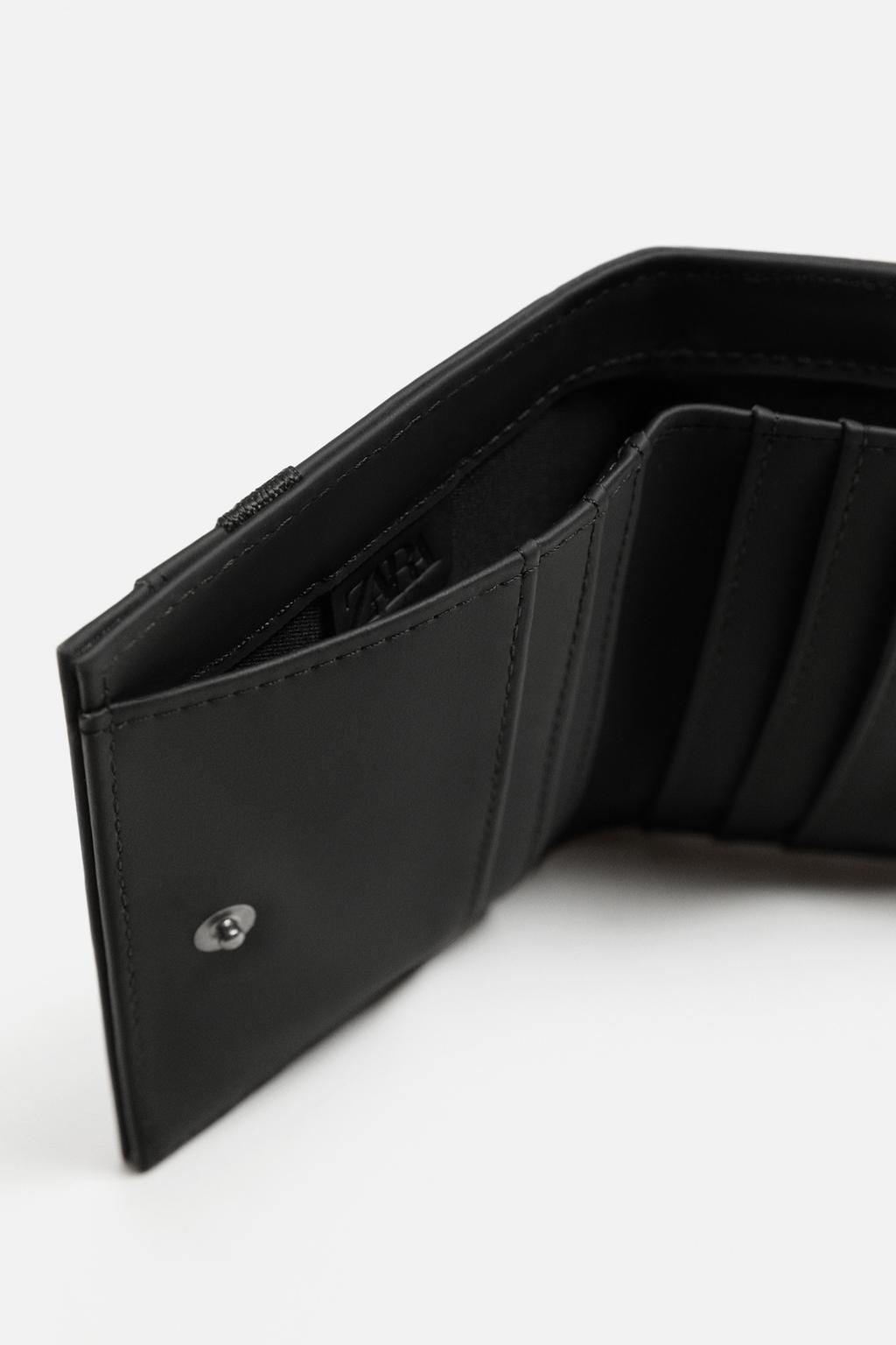 RUBBERISED WALLET WITH COIN PURSE - Zara фото 5