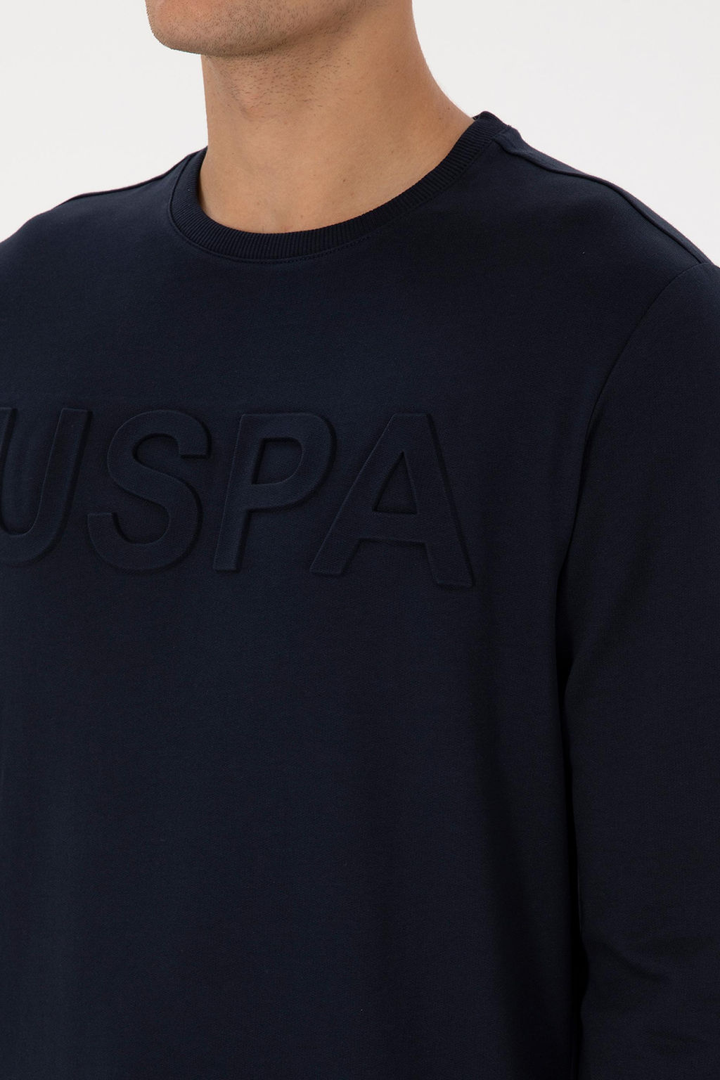 Erkek Lacivert Basic Sweatshirt - U.s. polo assn фото 7