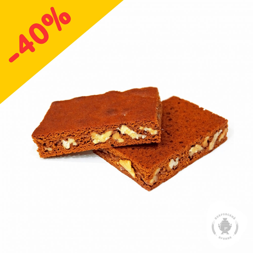 Пряник в белой молочной глазури с начинкой варёное сгущенное молоко и грецкий орех (100 гр) - Покровский пряник фото 7