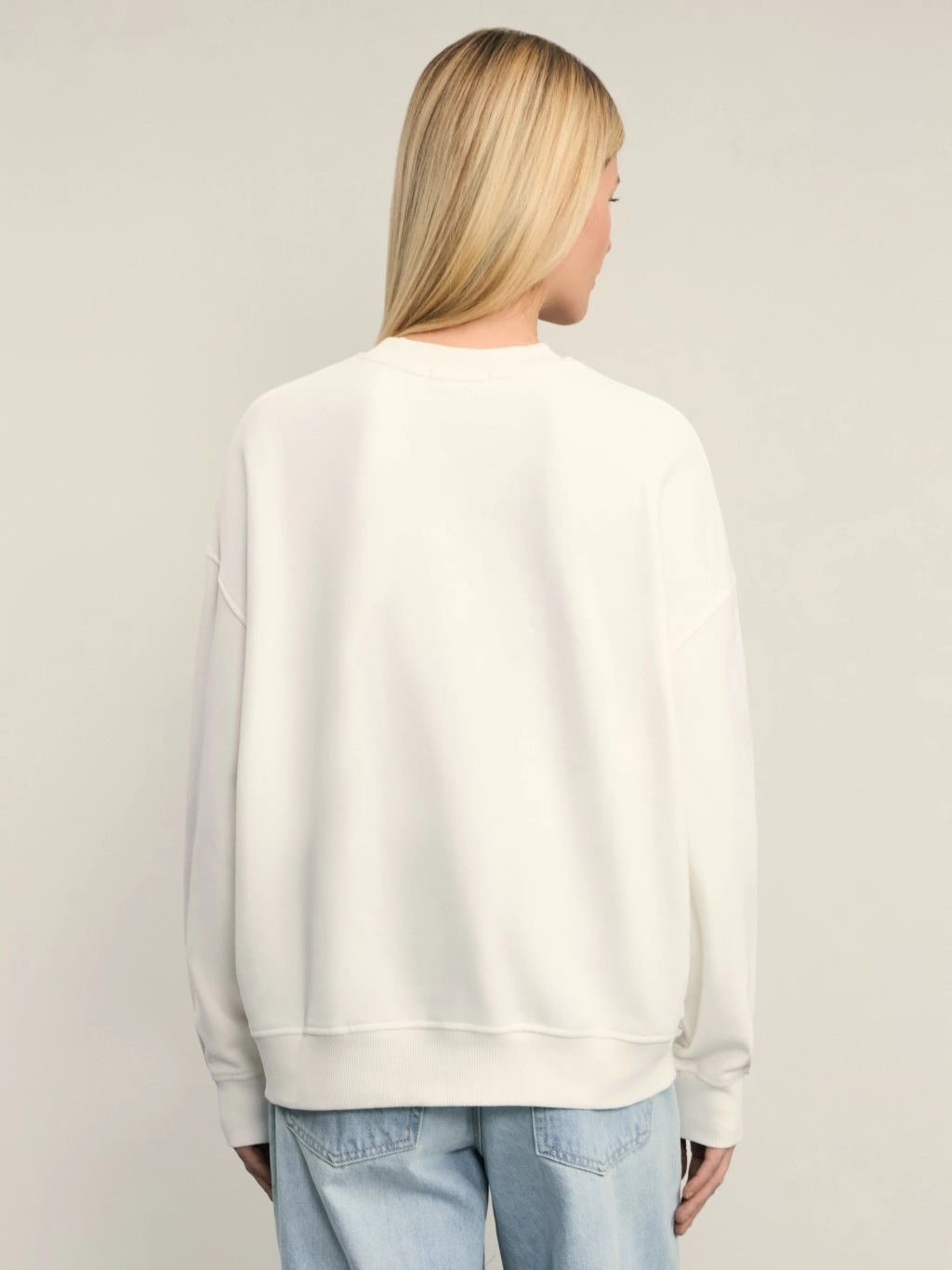 Свитшот оверсайз с принтом / Zarina фото 5