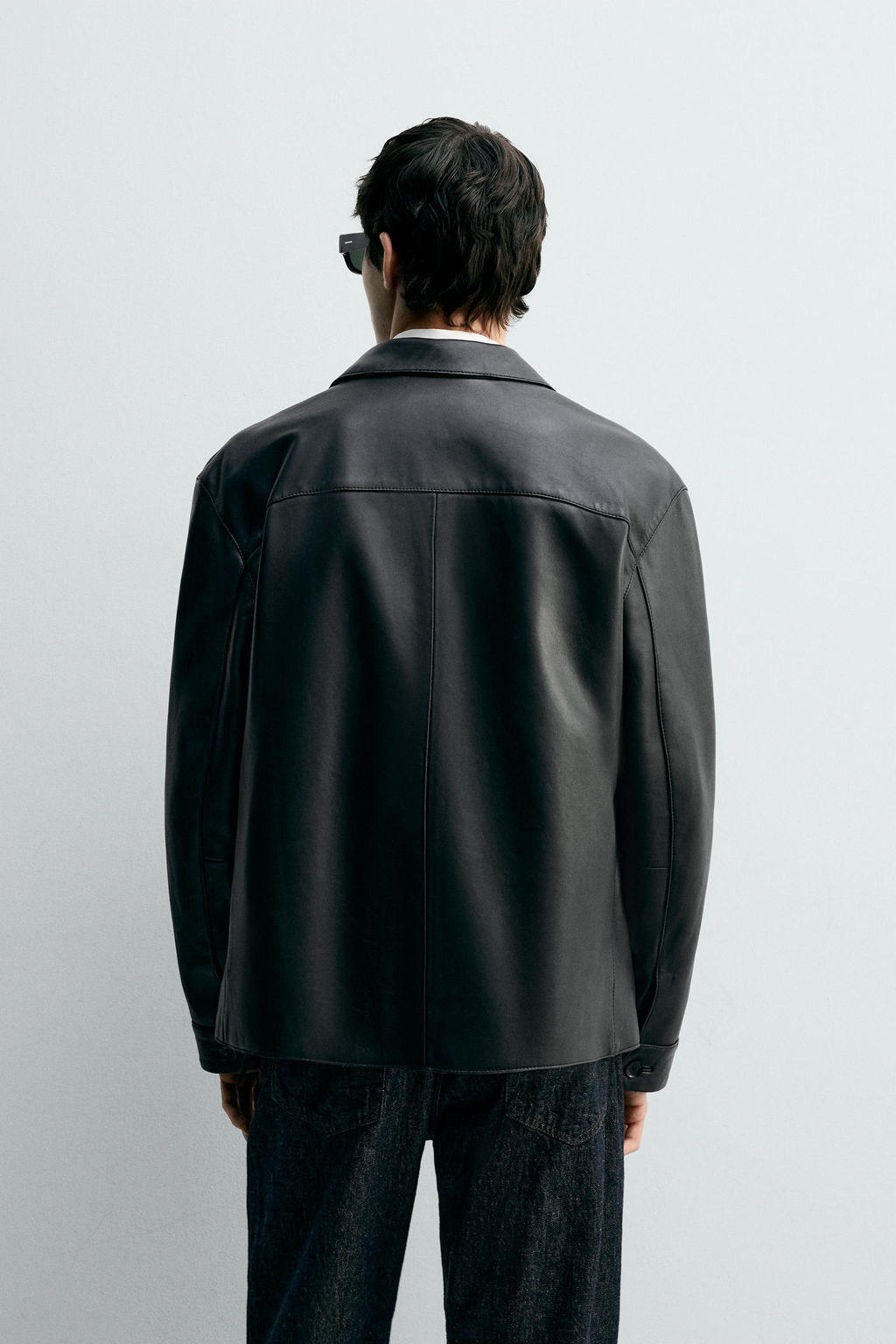 LEATHER JACKET - Zara фото 3