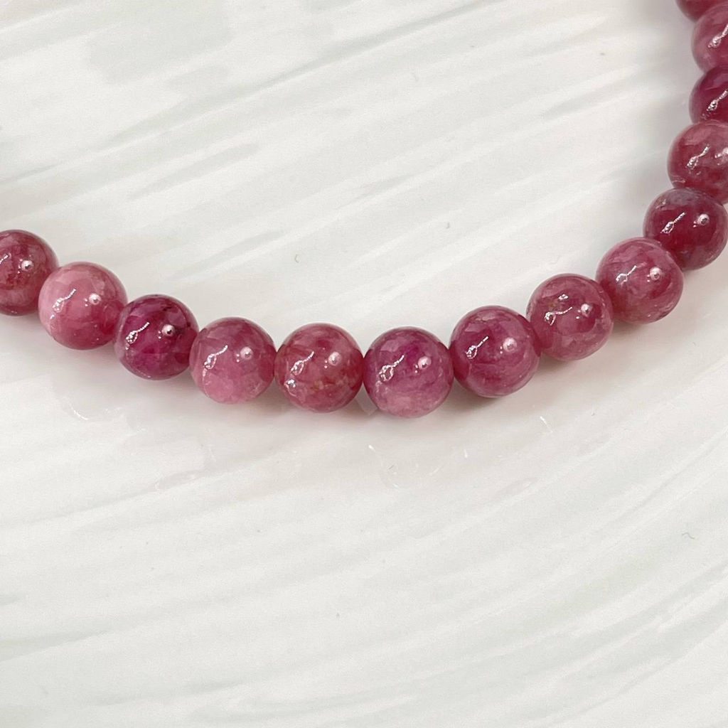 Бусы из розового Турмалина 42 см +