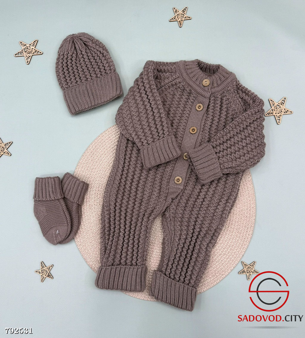 Вязаные комбинезоны из трёх предметов - Bruno фото 6