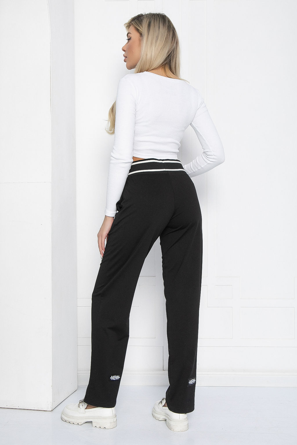 Брюки Не просто брюки (черные) Б12333-15 - Lt collection фото 2