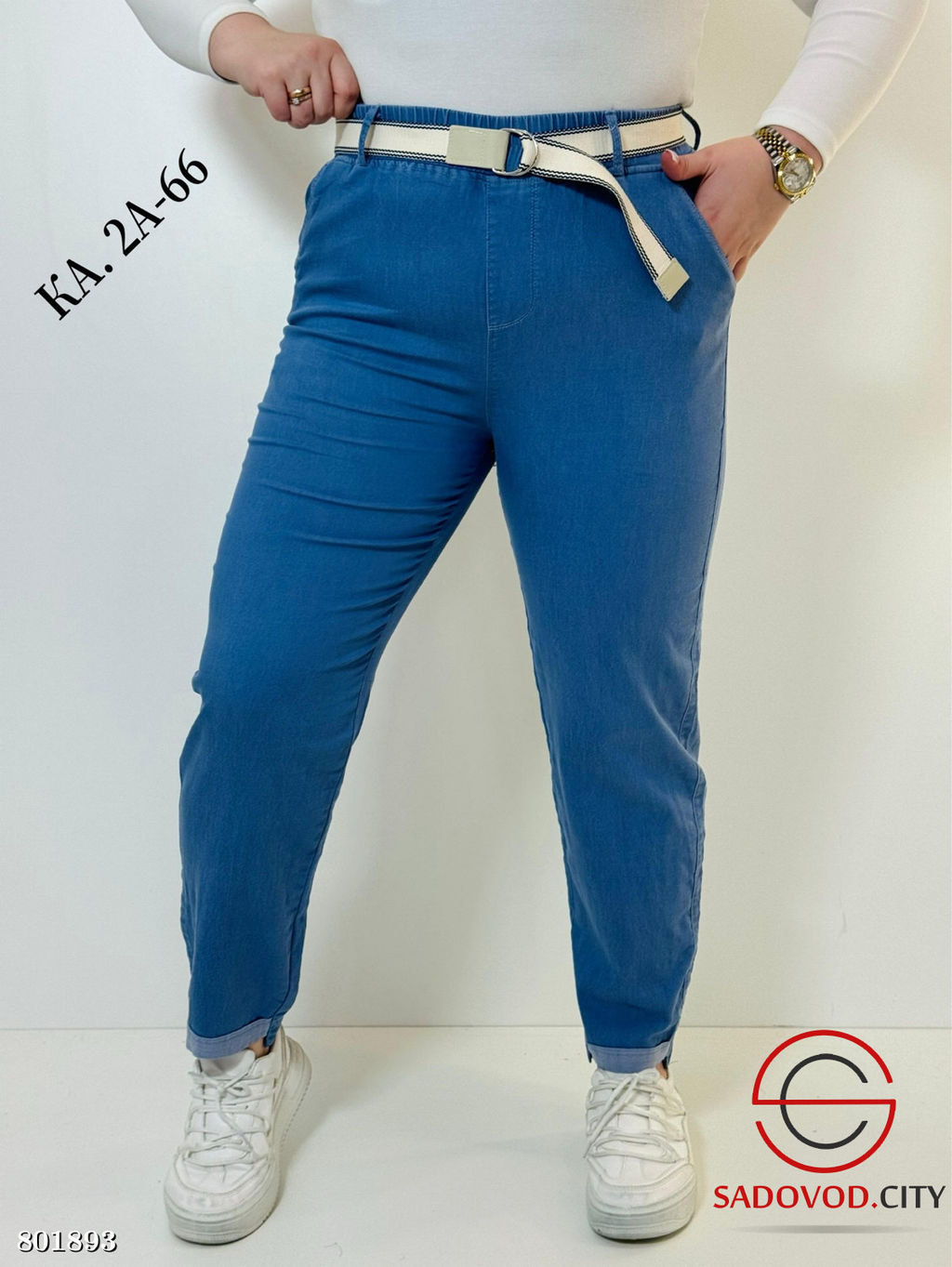 Брюки женские из хлопка - Bruno фото 2