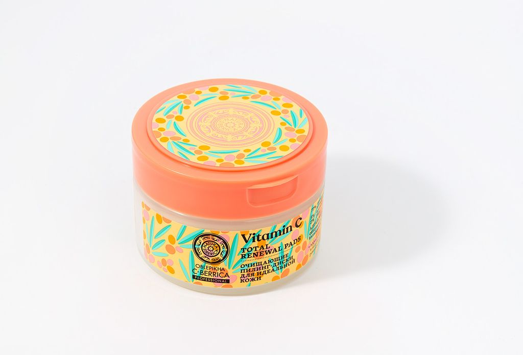 Очищающие пилинг-диски для идеальной кожи, шт / Oblepikha C-BERRICA / Natura Siberica  фото 3