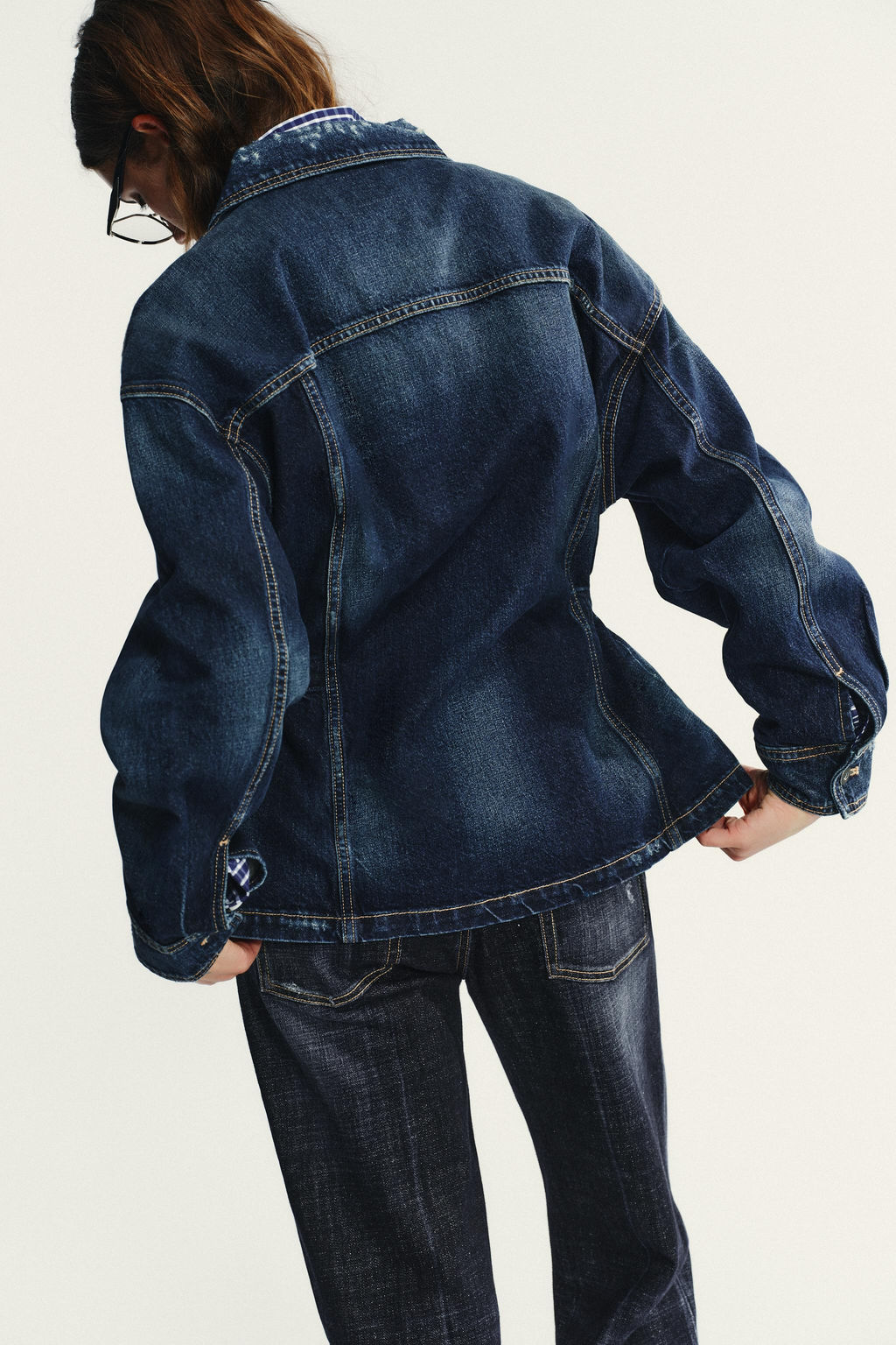 TRF DENIM JACKET - Zara фото 7