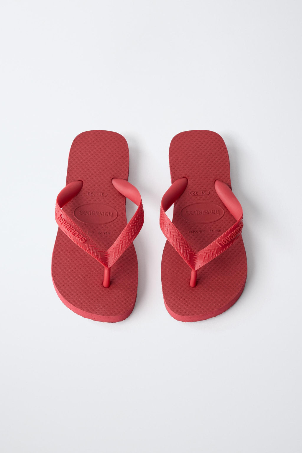 SANDALIAS HAVAIANAS ® x ZARA / Rojo  фото 5