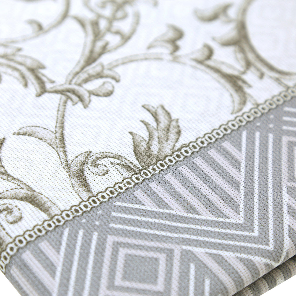 Скатерть 200х145см Льняной жаккард, длина стола до 160см, на 6-8 персон, хлопок Комфорт 171г/м2, упаковка классическая 28х41см, Домашняя мода (Россия)  фото 3