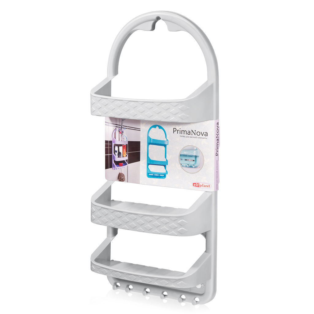 Полка для ванной комнаты PrimaNova арт. 448 ЭЛЬФ - Полимербыт фото 2