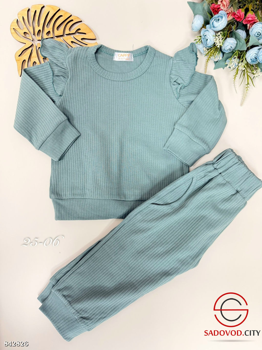 Костюм для девочек (кофта и штаны)