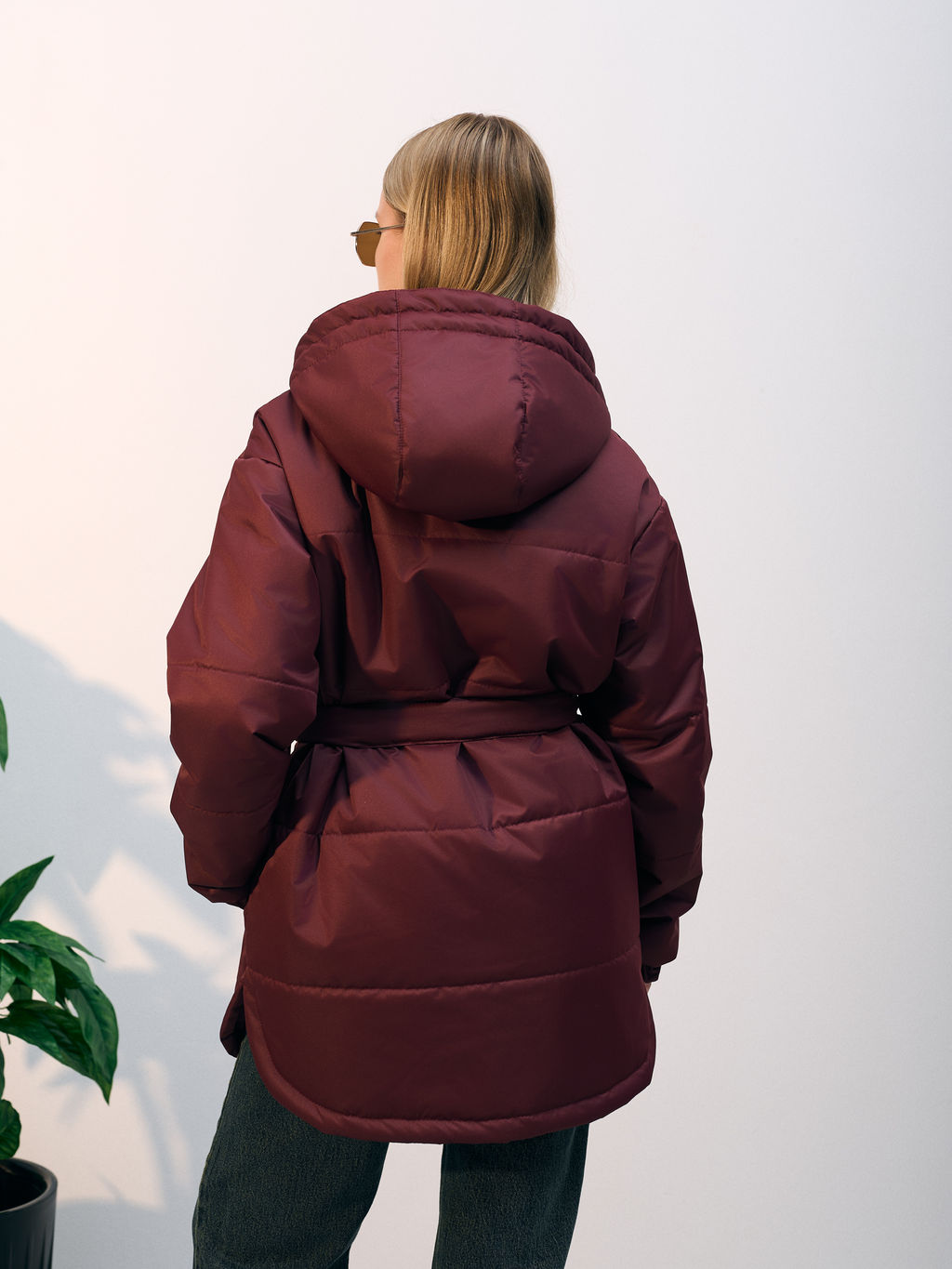 Куртка зимняя "Эмми" бордо