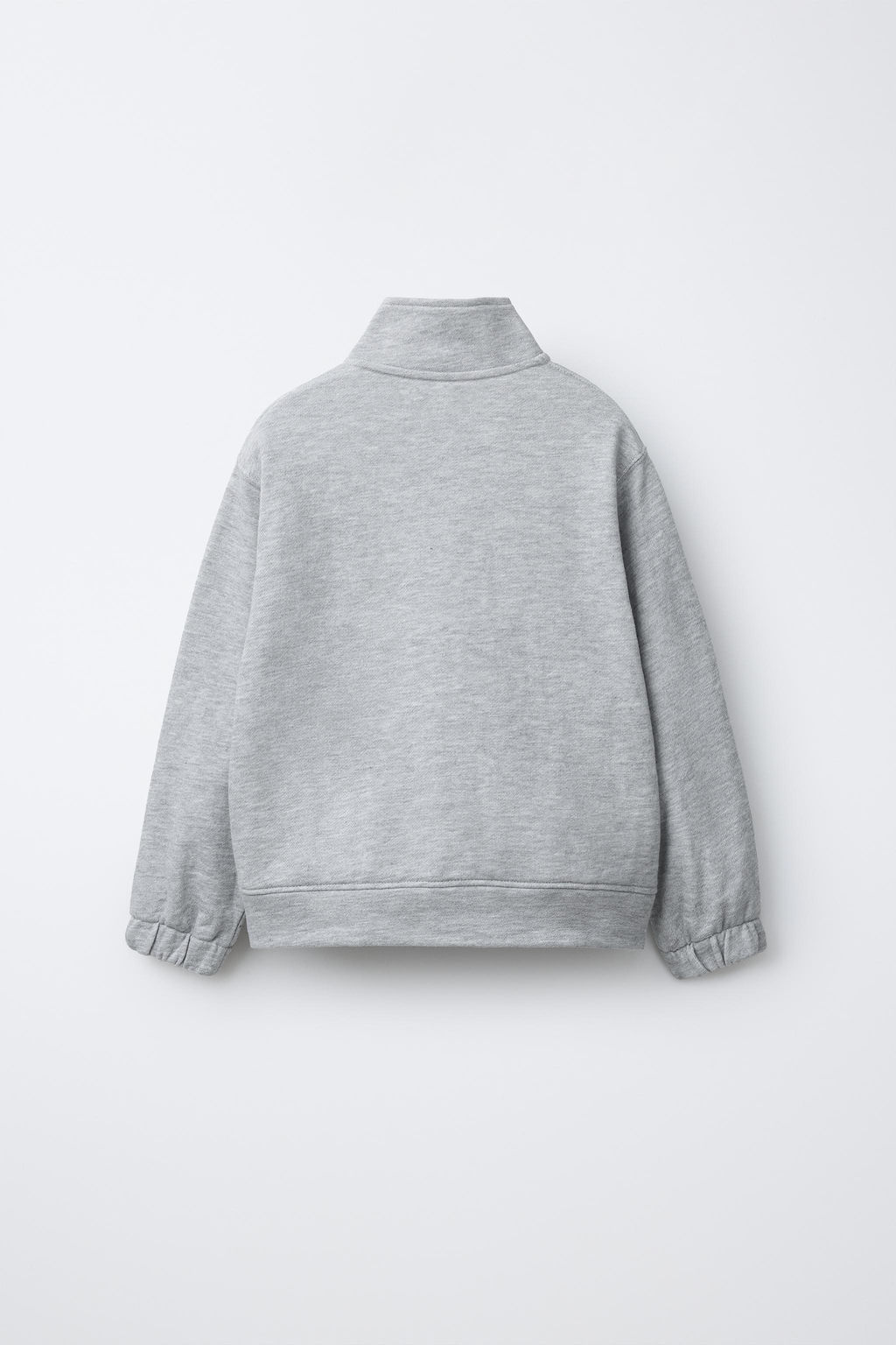SUDADERA APLIQUE ETIQUETA / Gris vigor? - Zara фото 2
